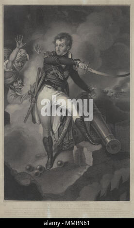 Ritratto di Sir Sidney Smith, ammiraglio inglese, in acri (1764-1840). 1 gennaio 1808 (pubblicato). Sir William Sidney Smith Foto Stock