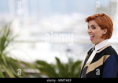 Cannes, Francia. 13 Maggio, 2018. Direttore Eva Husson assiste il photocall per 'Ragazze del Sole (Les Filles du Soleil)' durante la settantunesima annuale di Cannes Film Festival presso il Palais des Festivals a Cannes, Francia, il 13 maggio 2018. Credito: Luo Huanhuan/Xinhua/Alamy Live News Foto Stock