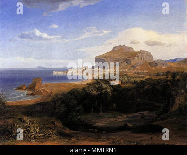 Cefalu. 1830. Carl Anton Joseph Rottmann - Cefalu - WGA20149 Foto Stock