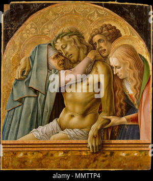 Carlo Crivelli, pietà del 1476 Foto Stock