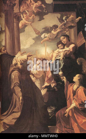 Bargellini Madonna. 1588. Carracci Lodovico Madonna Foto Stock