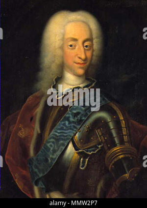 . Ritratto di Cristiano VI di Danimarca (1699-1746) . 1730s-1740s. Christian VI Foto Stock