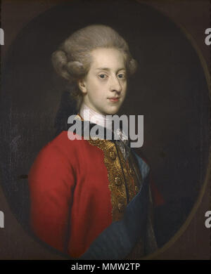 . Inglese: Ritratto di Christian VII re di Danimarca Christian VII (1749-1808), re di Danimarca. 1768. CHRISTIANviiportrait Foto Stock