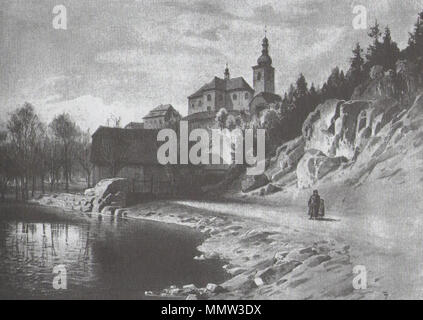 . Inglese: Chiesa della Natività di San Giovanni Battista Pribyslav da Karel Liebscher . Il 10 maggio 2014, 18:29:40. Karel Liebscher (1851-1906) Descrizione pittore ceco e illustrator Data di nascita e morte 24 Febbraio 1851 20 aprile 1906 Luogo di nascita e morte Prague Praga competente controllo : Q3504241 VIAF:?198731494 GND:?188361146 NKC:?jk01072092 Chiesa della Natività di San Giovanni Battista Pribyslav da Karel Liebscher Foto Stock