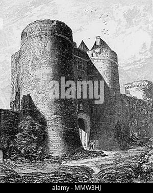Château de Tancarville, Seine-Maritime Foto Stock