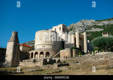 Museo di Skanderbeg, Kruja, Albania Foto Stock