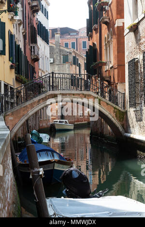 Bridge, Calle Agnello, Venezia, Italia Foto Stock