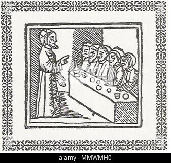 . Incisione su legno 34 dal Compendio Maleficarum . 1608. Derek Smootz CompendiumMaleficarumEngraving34 Foto Stock