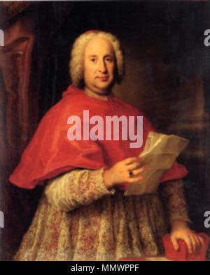 . Inglese: il cardinale Neri Corsini (1685-1770) . tra 1730 e 1770. Corsini Neri Maria Foto Stock