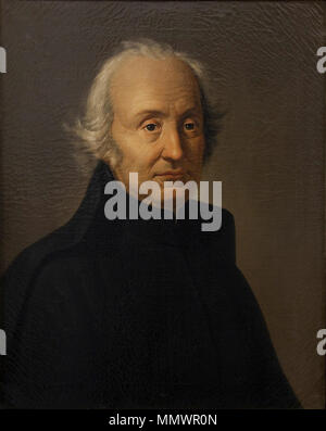 . Italiano: Ritratto dell'astronomo Giuseppe Piazzi . circa 1825. Costanzo Angelini, L'astronomo Piazzi 1825 ca Foto Stock