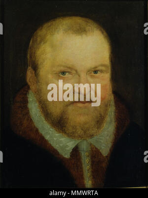 Augusto, Elettore di Sassonia. circa 1564. Lucas Cranach d. J. 004 Foto Stock