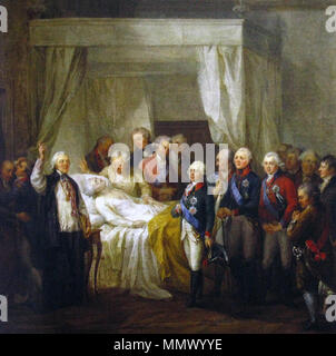 La morte di Stanisław August Poniatowski Foto Stock