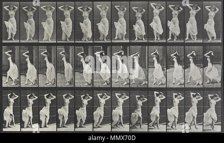 . Locomozione animale piastra 190, Collotypie 21,3 x 35,7 (48,5 x 61,4 cm) . 1887. Eadweard Muybridge (1830-1904) nomi alternativi Edward James Muggeridge Descrizione English-American fotografo e inventore Data di nascita e morte 9 aprile 1830 8 maggio 1904 Luogo di nascita e morte di Kingston upon Thames, Inghilterra Kingston upon Thames, Inghilterra competente controllo : Q190568 VIAF:?2538199 ISNI:?0000 0001 2117 9845 ULAN:?500115207 LCCN:?n79075151 NLA:?35371070 WorldCat Eadweard Muybridge Locomozione animale piastra 190 Foto Stock