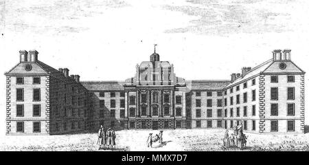 . L'originale Edinburgh Infirmary su Infirmary Street, progettato da William Adam nel XVIII secolo. Facciata nord. . Fine XVIII secolo. Paul Sandby (1730 o 1731-1809) Descrizione British pittore e incisore, Data di nascita e morte 1730 o 1731 9 Novembre 1809 Luogo di nascita e morte Nottingham Londra sede di lavoro Londra, Scozia, Woolwich competente controllo : Q266637 VIAF:?ISNI 40177460:?0000 0000 8040 1875 ULAN:?500010522 LCCN:?n85110442 NLA:?36569053 WorldCat Edinburgh Infirmary Adam (Paul Sandby) Foto Stock