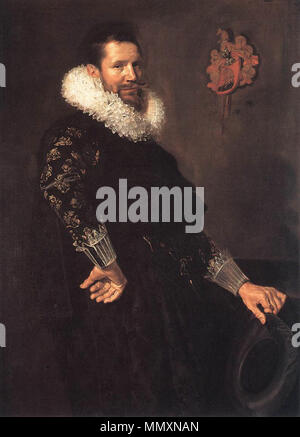 Paulus van Beresteyn. circa 1620. Frans Hals - Paulus van Beresteyn - WGA11055 Foto Stock