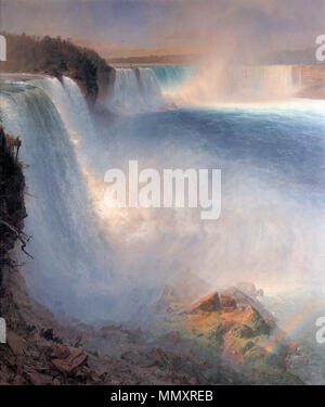 . Cascate del Niagara dal lato americano . .. Frederic Edwin chiesa (1826-1900) nomi alternativi Frederick Edwin Chiesa Descrizione pittore americano, viaggiatore e paesaggista Data di nascita e morte 4 Maggio 1826 7 aprile 1900 Luogo di nascita e morte Hartford New York City competente controllo : Q366212 VIAF:?ISNI 42087786:?0000 0001 2129 9599 ULAN:?500115265 LCCN:?n81068777 NLA:?35028323 WorldCat Frederic Edwin Chiesa - Niagara Falls (lato americano) Foto Stock