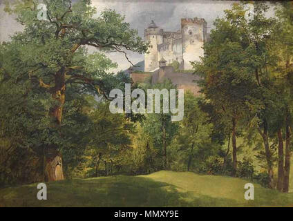 . Tedesco: Festung Hohensalzburg . Xix secolo. Friedrich Gauermann (-1862) Descrizione pittore austriaco Data di nascita e morte 10 Settembre 1807 / 20 Settembre 1807 7 luglio 1862 Luogo di nascita e morte Q2233896 Vienna posizione di lavoro Austria autorità controllo : Q669760 VIAF:?ISNI 57409002:?0000 0000 8239 6117 ULAN:?500125953 LCCN:?n88114404 GND:?118689789 WorldCat Gauermann Festung Hohensalzburg Foto Stock