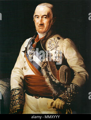 Il generale Francisco Javier Castaños, Duque de Bailén Foto Stock