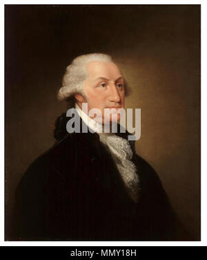 . Inglese: Edward Savage (pittore). American, 1761 - 1817. George Washington, c. 1796 olio su tela. complessivo: 76,1 x 63,3 cm (29 15/16 x 24 15/16 in.). National Gallery of Art di Washington DC byEdwardSavage GeorgeWashington ca1796 NGA Foto Stock