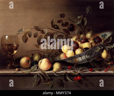 Ancora in vita. Tra il 1637 e il 1639. Gillis Gillisz. de Bergh - Still-Life - WGA01943 Foto Stock