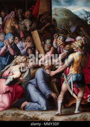 Giorgio Vasari (1511-74), Cristo che porta la croce (circa 1555-64) Foto Stock