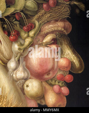 Estate (dettaglio). 1563. Giuseppe Arcimboldo - Estate (dettaglio) - WGA0807 Foto Stock