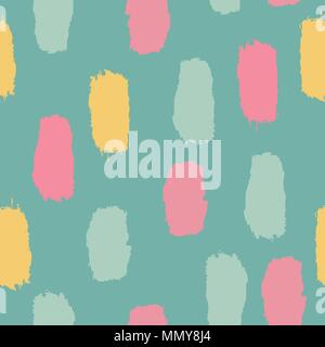 Vettore di Seamless Pattern. Strisce dipinte a mano sullo sfondo. Grunge Hipster retrò sailor stripes. Linee orizzontali Seamless Pattern. Estate Autunno Vi Illustrazione Vettoriale