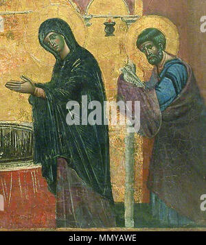 La presentazione di Gesù al tempio. 1270 s. Guido da Siena, presentazione 01 Foto Stock