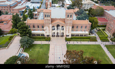 Royce Hall, Dickson corte, UCLA Campus, Università di California a Los Angeles in California Foto Stock
