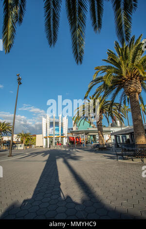 LOS ANGELES, Stati Uniti d'America - Marzo, 2018: Universal Studios Hollywood Park, il primo film studio e il parco a tema di Universal Studios Parchi a tema in tutto il mondo. Foto Stock