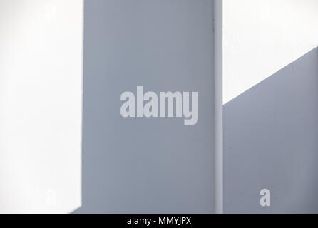 Ombre sulla parete di un st bart della villa Foto Stock