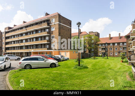 Bolney Prato Estate a Lambeth, Londra del sud Foto Stock