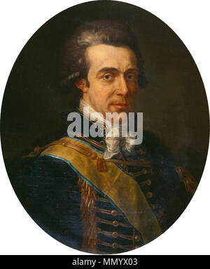 . Ritratto di Hans Axel von Fersen (1755-1810) . 1799. Hans Axel von Fersen1 Foto Stock