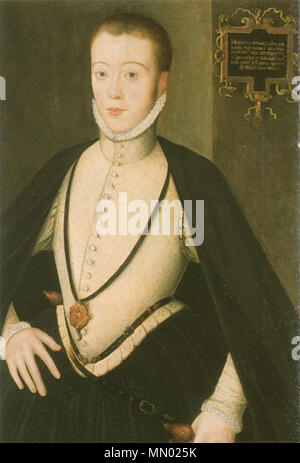 . Ritratto di Henry Stuart, Signore Darnley (1545-1567), titolare re di Scozia . circa 1564. Henry-stuart-darnley Foto Stock