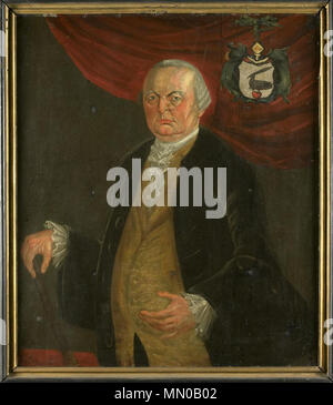 Reinier de Klerk (1710-80). Gouverneur-generaal (1777-80). 1777. Reinier de Klerk (1777) Foto Stock