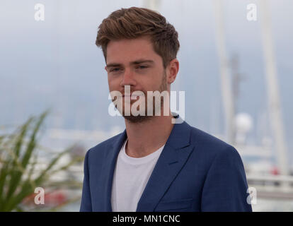 Cannes, Francia. 13 Maggio, 2018. Cannes, Francia. 13 Maggio, 2018. Direttore Lukas Dhont presso la ragazza pellicola fotografica chiamata al momento della settantunesima Cannes Film Festival, domenica 13 maggio 2018, Cannes, Francia. Photo credit: Doreen Kennedy Credit: Doreen Kennedy/Alamy Live News Foto Stock