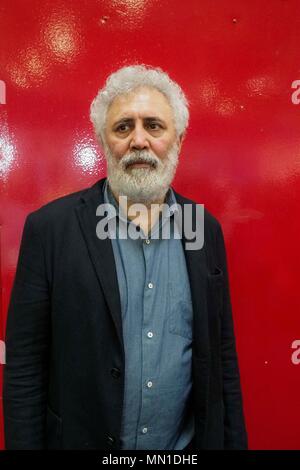 Torino, Italia. Il 12 maggio 2018. Torino.Francesco Piccolo alla Fiera del libro. Nella foto: Francesco Piccolo Credito: Indipendente Agenzia fotografica/Alamy Live News Foto Stock