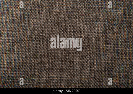 Tessuto marrone texture foto macro Foto Stock