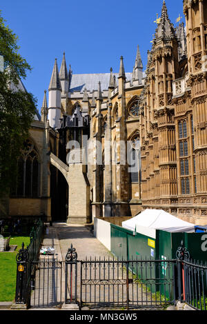 Enrico VII la cappella dedicata alla Vergine, l'Abbazia di Westminster, Londra Foto Stock