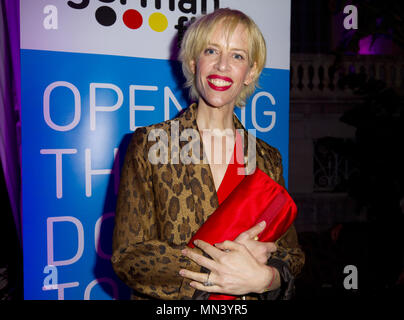 Cannes, Frankreich. Il 12 maggio 2018. Cannes, Francia - 12 Maggio 2018: Katja Eichinger a film tedeschi e Medienboard Berlin-Brandenburg ricevimenti al Festival del Cinema di Cannes | Verwendung weltweit Credito: dpa/Alamy Live News Foto Stock