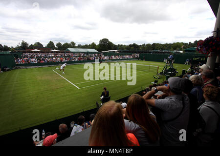 Londra, 3 luglio, 2017 - Wimbledon: giorno di apertura del torneo di Wimbledon Foto Stock