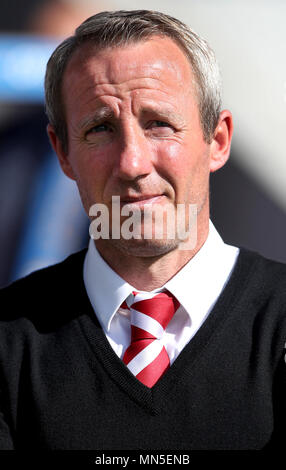 Charlton Athletic caretaker manager Lee Bowyer Foto Stock