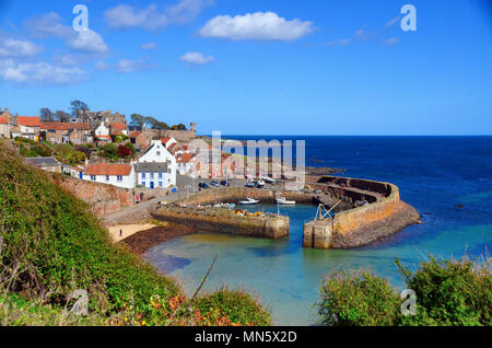 Crail Harbour - East Neuk di Fife, Scozia Foto Stock