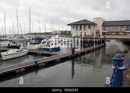 Malahide Harbour, Co. Dublino, Irlanda Foto Stock