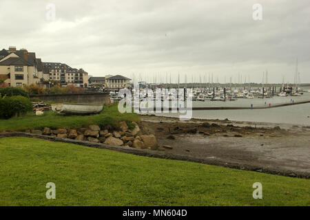 Malahide Harbour, Co. Dublino, Irlanda Foto Stock