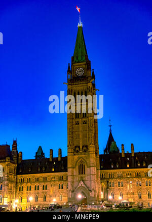 Palazzo federale in Ottawa, Ontario, Canada Foto Stock