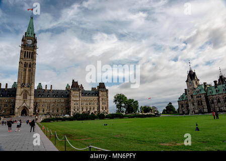 Palazzo federale in Ottawa, Ontario, Canada Foto Stock