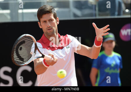 Foro Italico, Roma, Italia. 14 Maggio, 2018. Italian Open Tennis; Novak Djokovic versus alexandr dolgopolov Credito: Azione Sport Plus/Alamy Live News Foto Stock