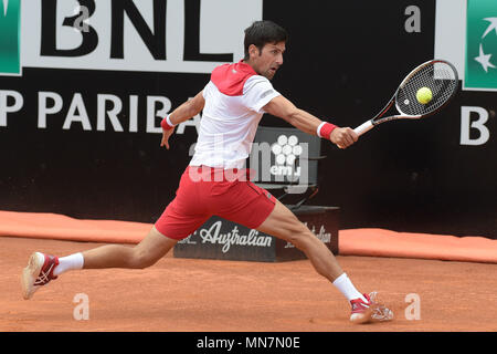 Foro Italico, Roma, Italia. 14 Maggio, 2018. Italian Open Tennis; Novak Djokovic versus alexandr dolgopolov Credito: Azione Sport Plus/Alamy Live News Foto Stock