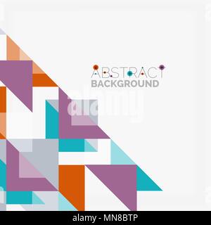 Triangolo design pattern di sfondo. Triangolo design pattern di sfondo. Vettore o business technology modello di presentazione, brochure o volantini pattern, o geometrico banner web Illustrazione Vettoriale